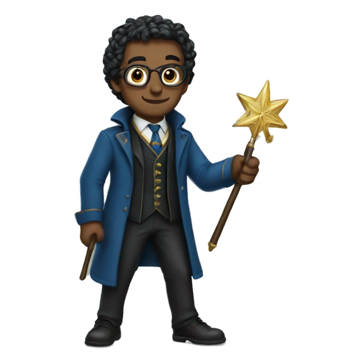 men with wand, professor, ravenclaw sticker