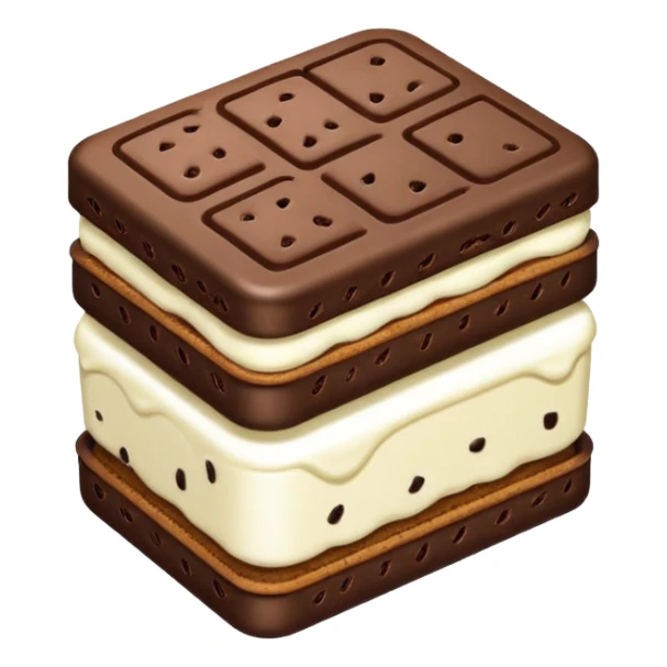 ice cream sandwich emoji sticker