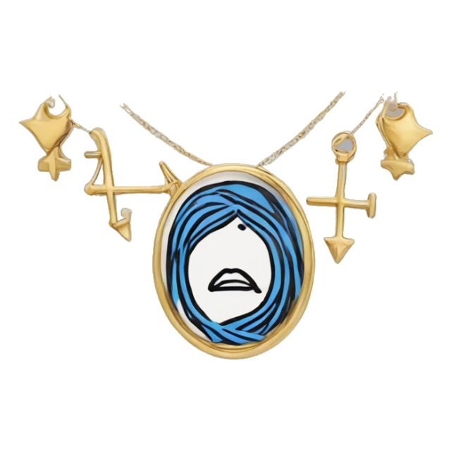 vivienne westwood necklace sticker