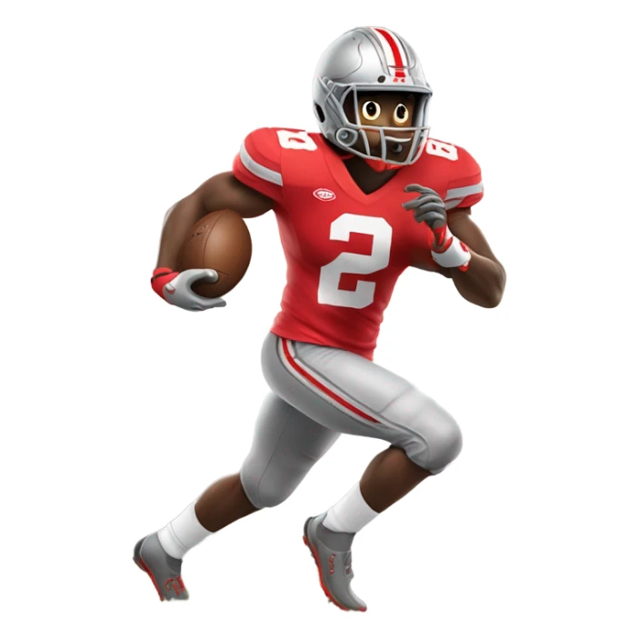 Ohio state Buckeye football  sticker