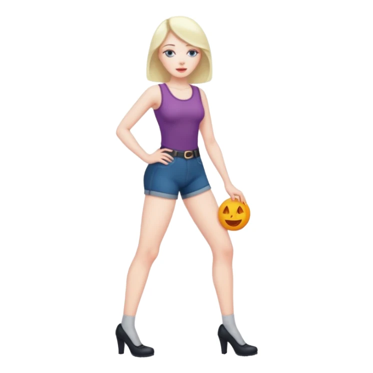 Jambes lourdes femme sticker