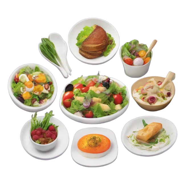 book with food pictures sticker