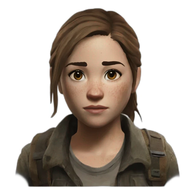 Ellie Williams the last of us part 2 sticker