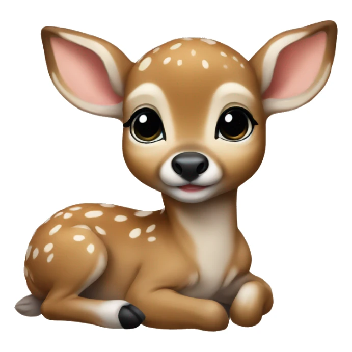 baby fawn  sticker