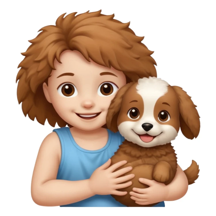 Best friends dog and baby sticker