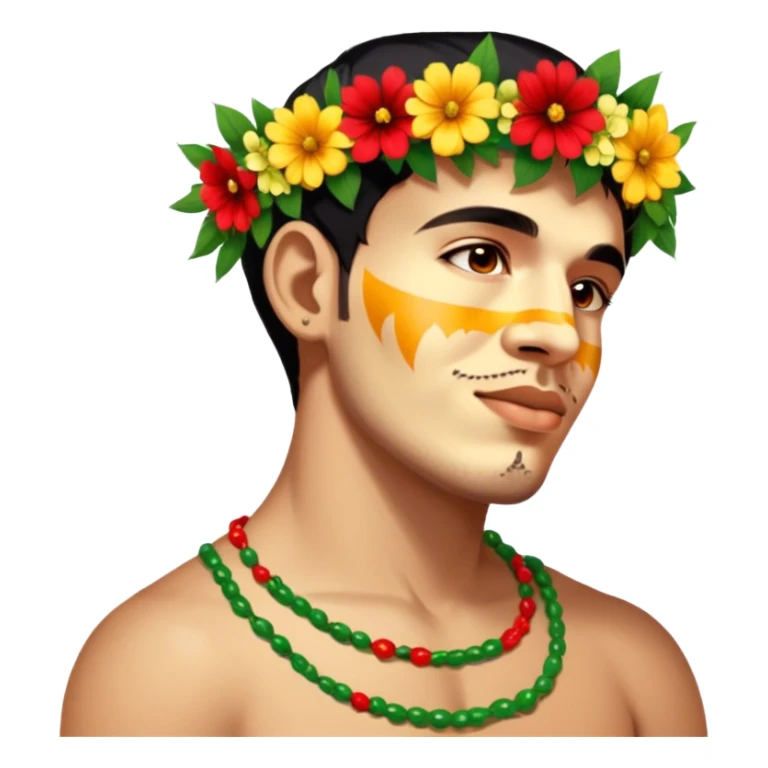 Flower-Crowned Dancer sticker