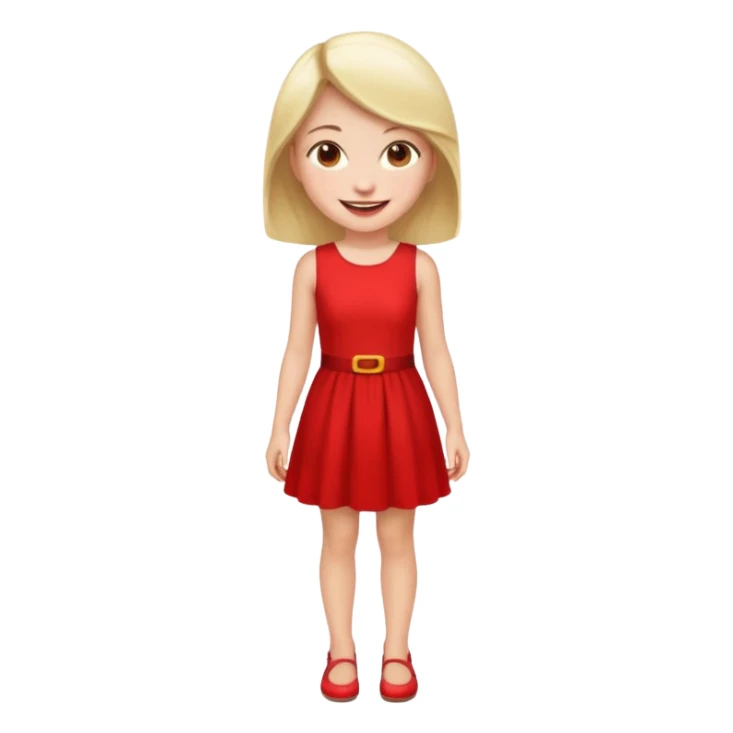 A girl in super short dress sticker