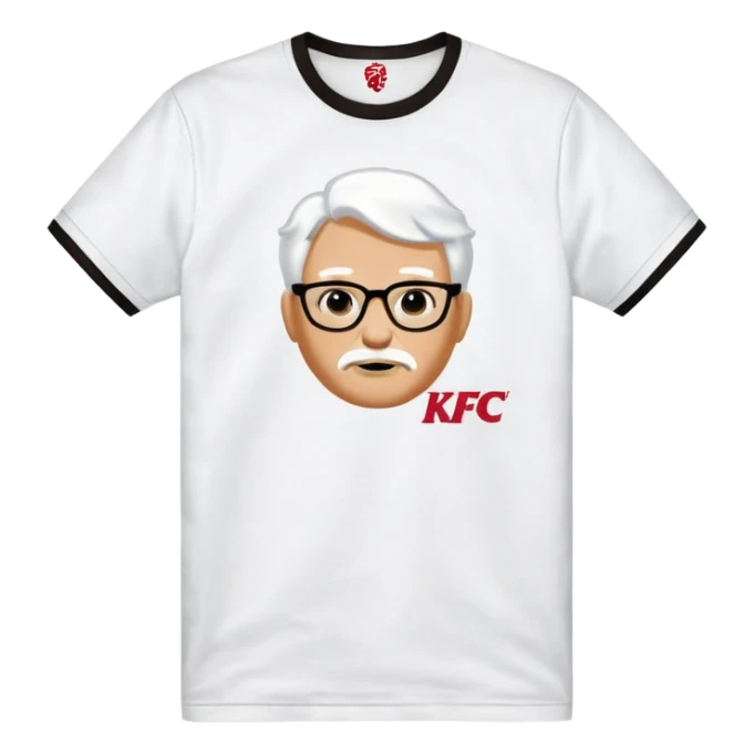 KFC t-shirt sticker