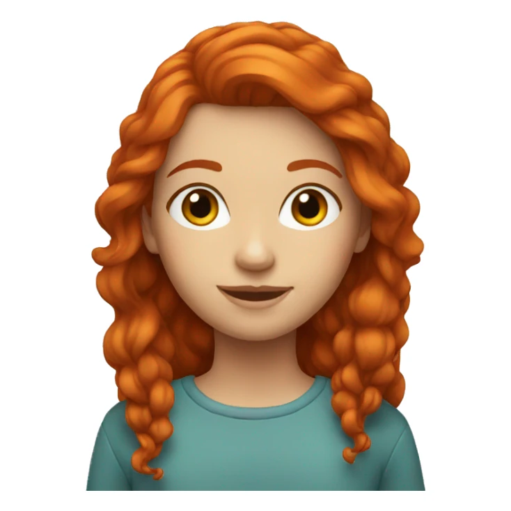 Redhead sticker