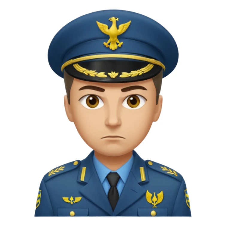 generate realistic military logistics department manager from ukraine sticker