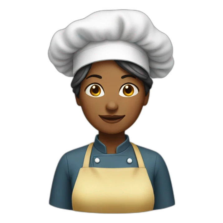 cook woman sticker