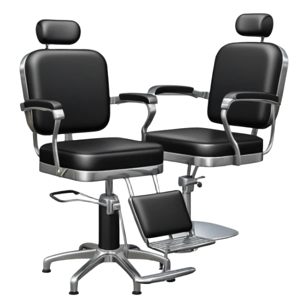 Hairstylist chair sticker