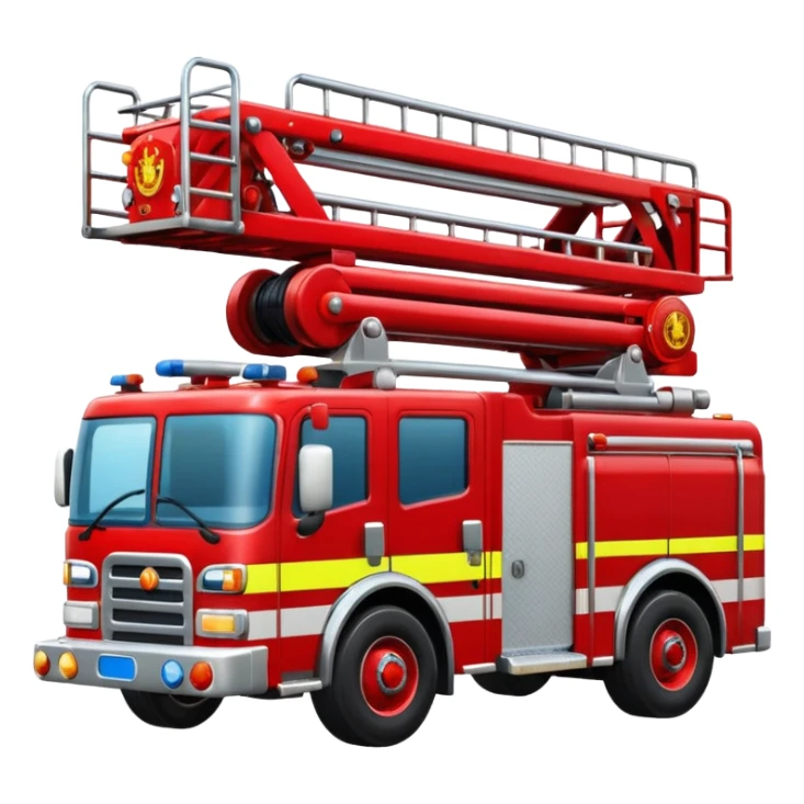 fire truck sticker