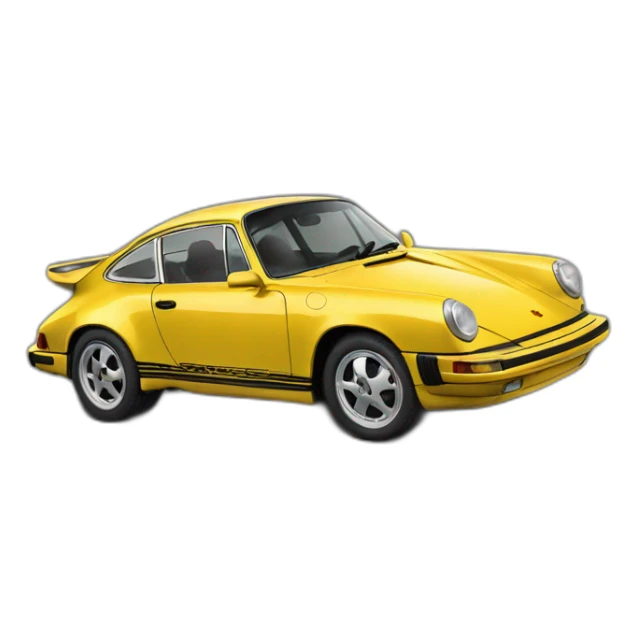 Porsche from movie bad boys sticker