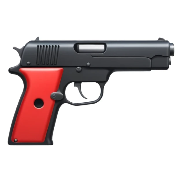 a red square with ur pist in the middle of the square sticker