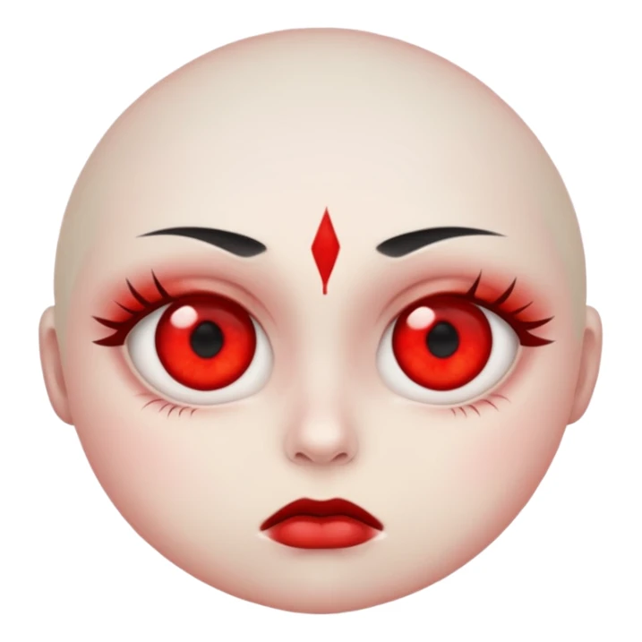 redness of the eyes sticker