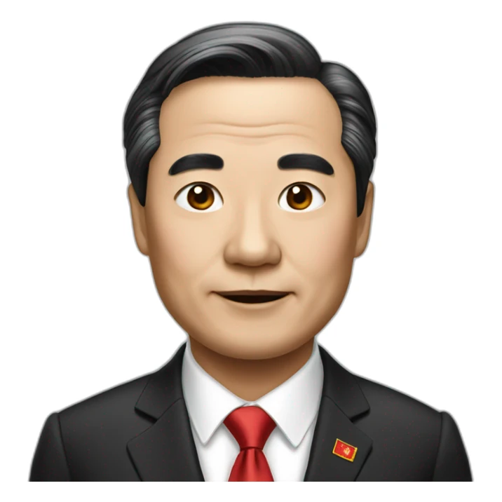 China president sticker