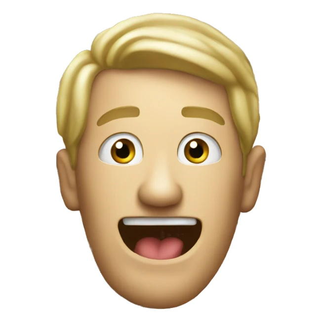 Joke over head sticker