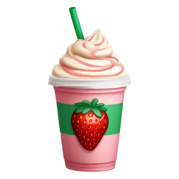 Strawberry Frappuccino  sticker