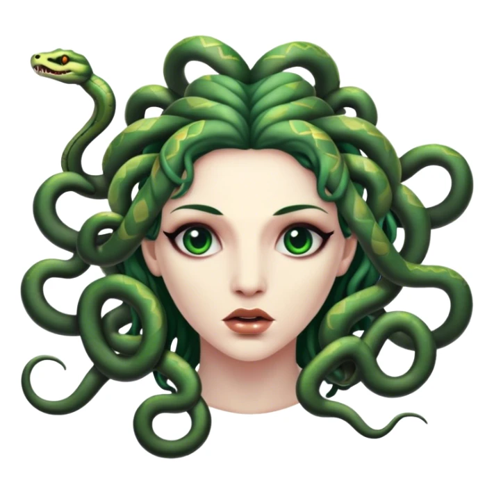 Medusa sticker