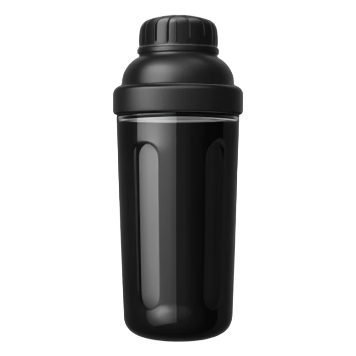 I want a blacke shaker of juice for gym sticker