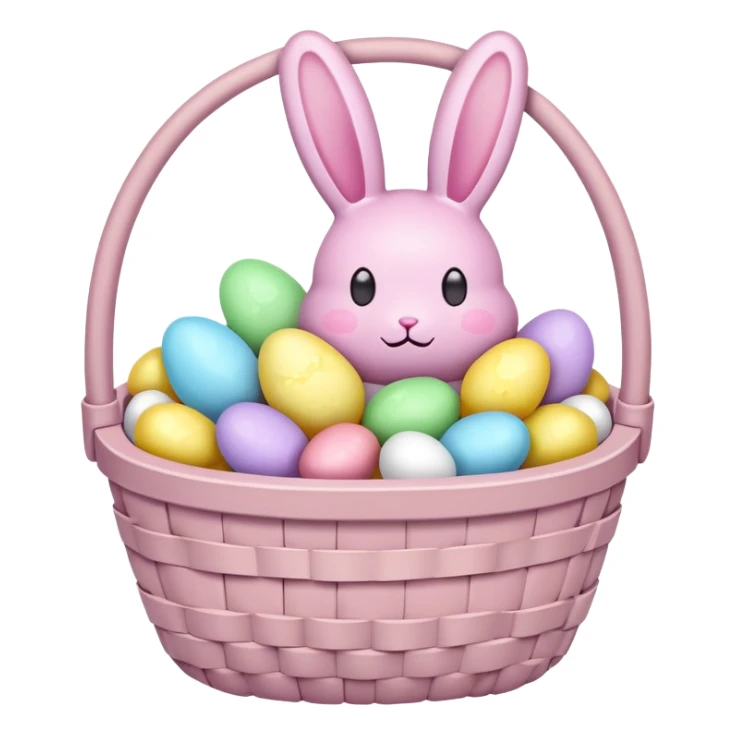  peeps marshmallow easter candy basket kawaii chocolate bunny jelly bean eggs sticker