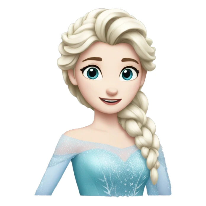 Frozen sticker