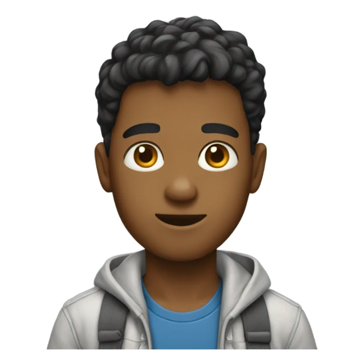 boys in casual attire sticker