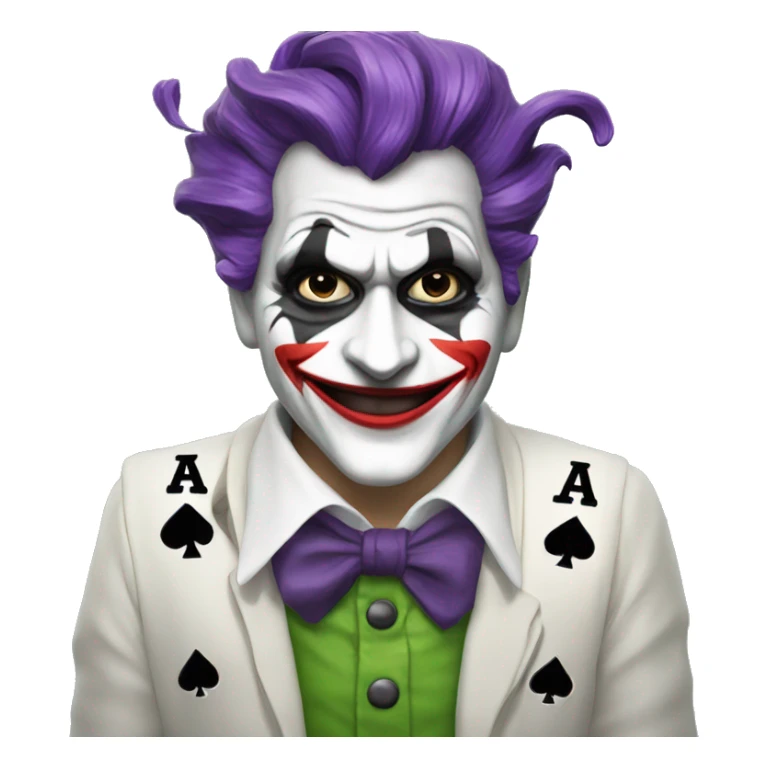 Balatro, on a joker card.  sticker