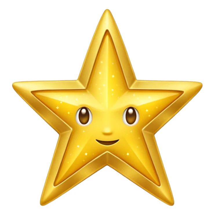 golden star with a word "Good on it" sticker