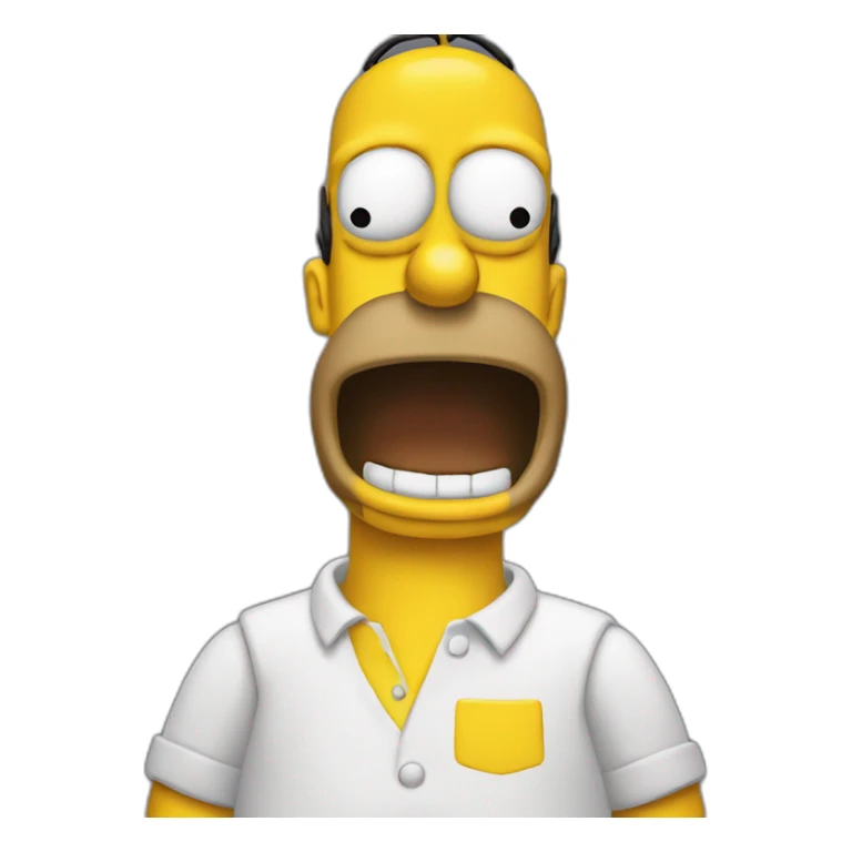 Homer simson sticker