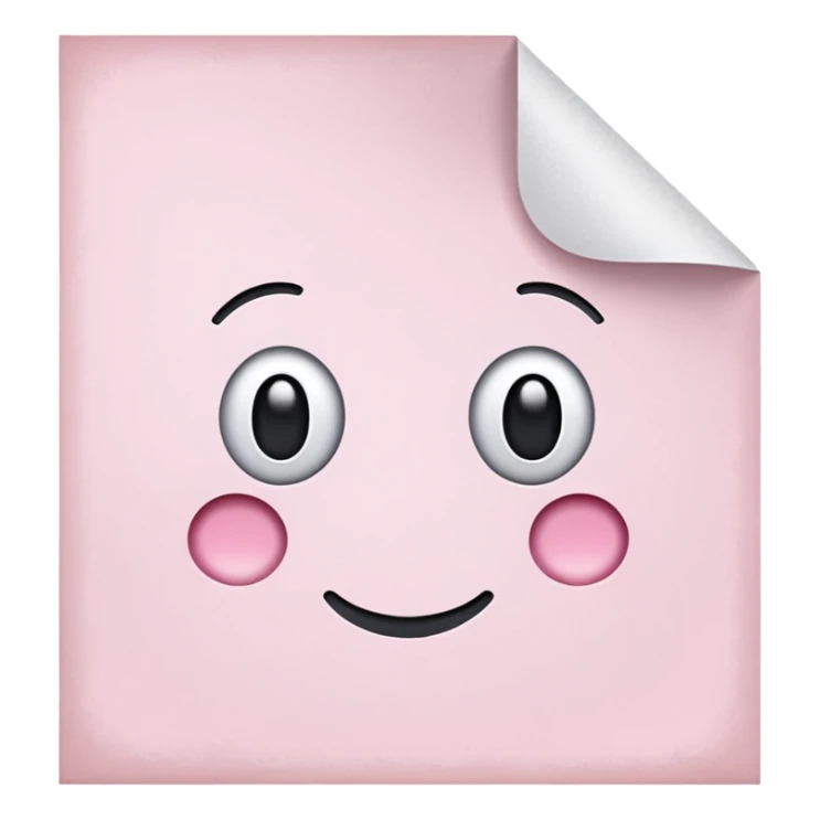 Light Pale Pink scan Printer sticker