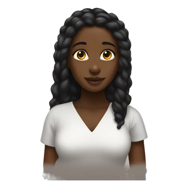 Black girls loving God sticker
