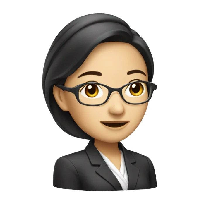 asian business women sticker