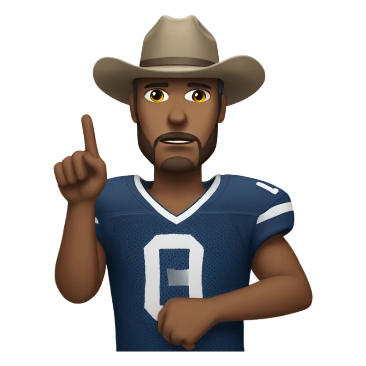 Cowboy fan losing  sticker