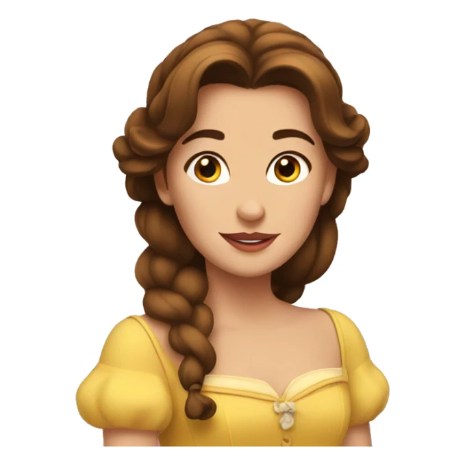 Belle  sticker