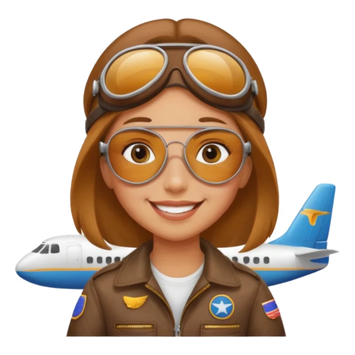 Girl riding airplane with the word Tuesday  sticker