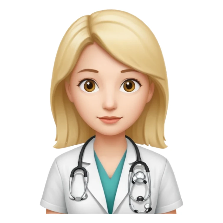 woman doctor sticker