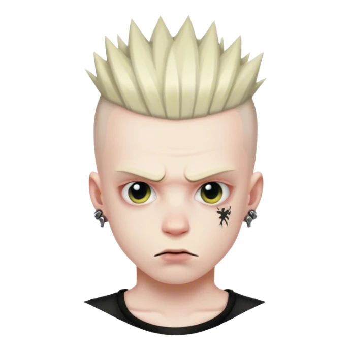 punk boy sticker