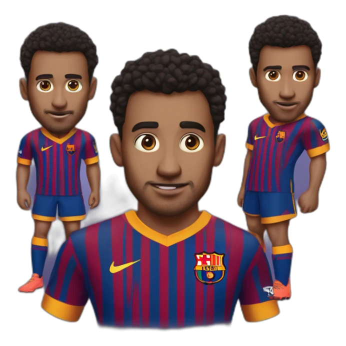 Maillot du Barça avec écrit nono 10 sticker