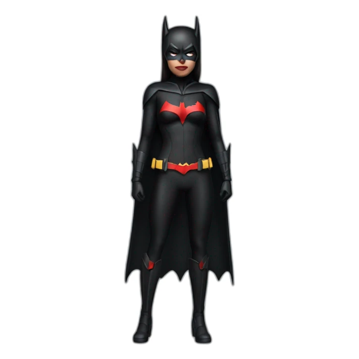 batwoman, full body sticker