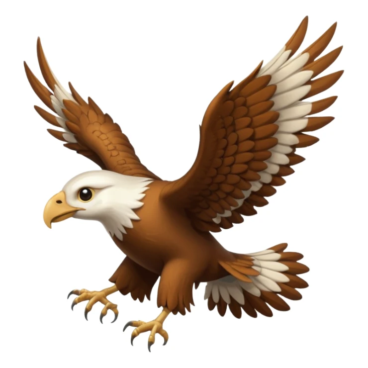 medieval animal dlying sticker