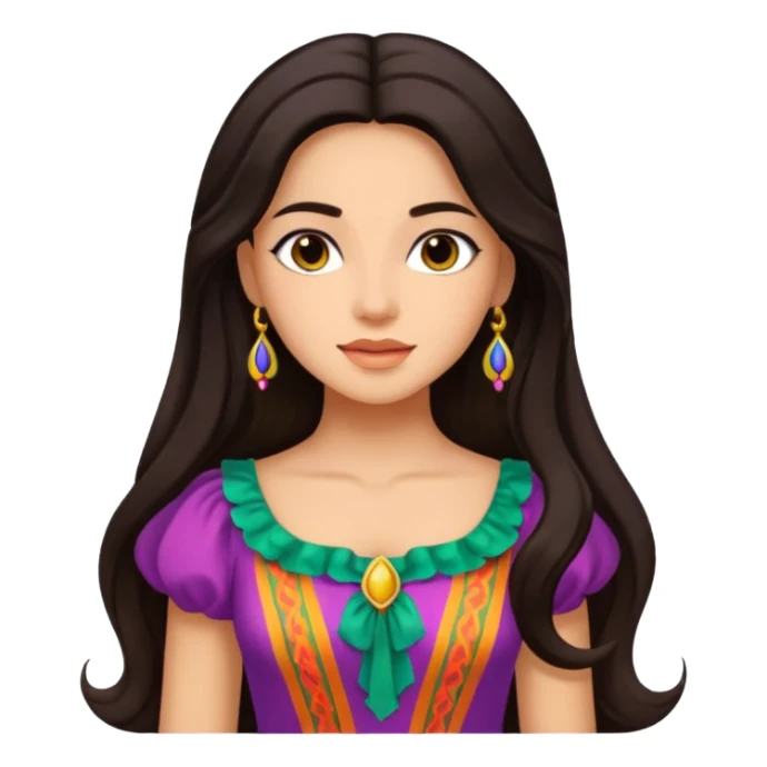 Esmeralda preciosa sticker