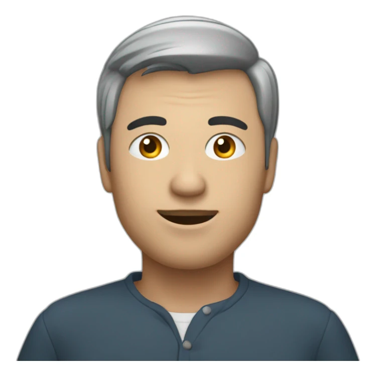 Un homme seul dans un pré nuit sticker