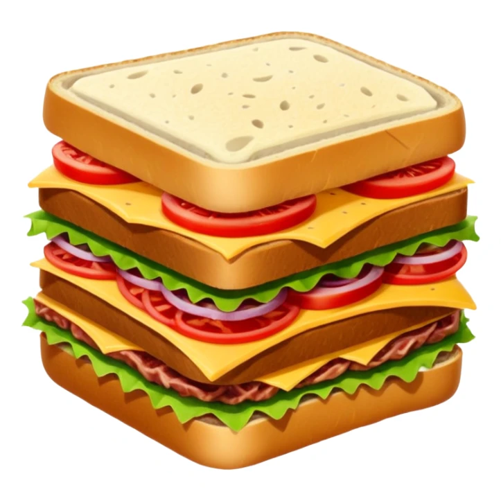 sandwich de carne sticker