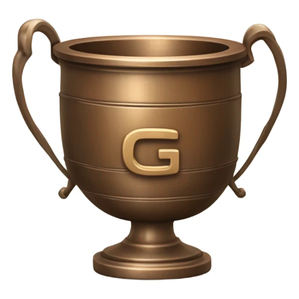 Bronze Pokal und daneben steht die Zahl 10G sticker