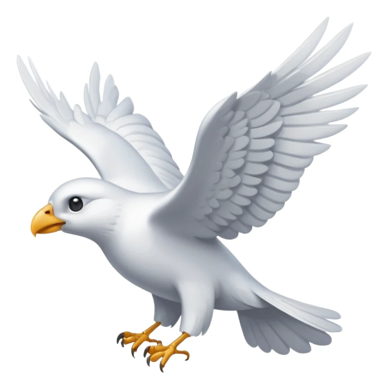 bird as a plane sticker