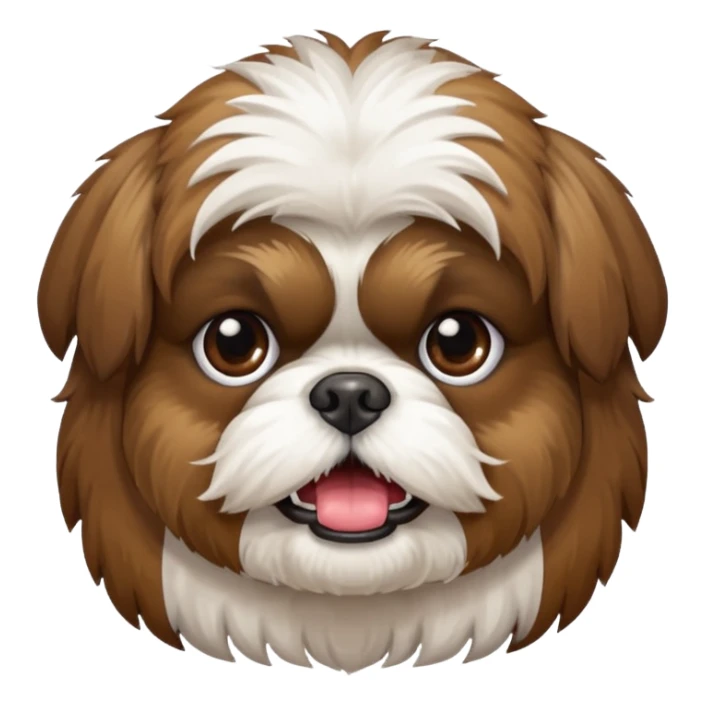 Shih Tzu dog poisoned sticker