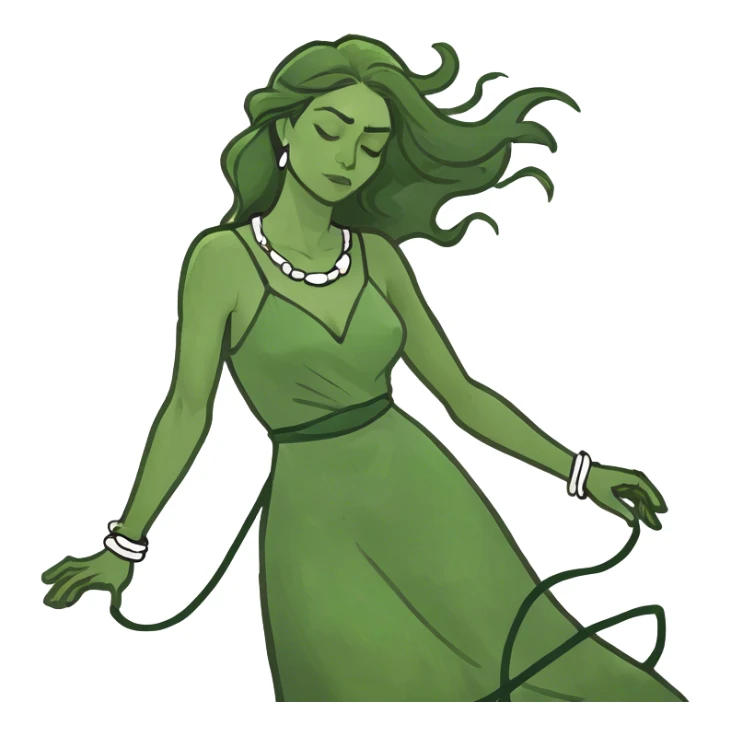 Women in distress  sticker