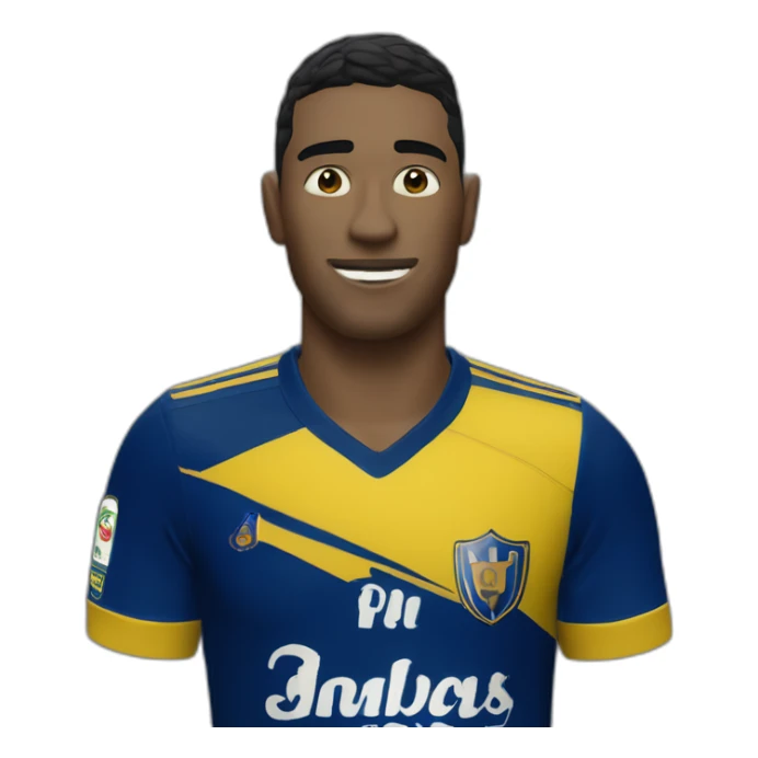 Jugador Boca juniors copa libertadores sticker